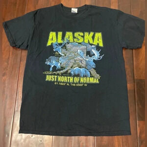 Alaska‎ graphic shirt size large